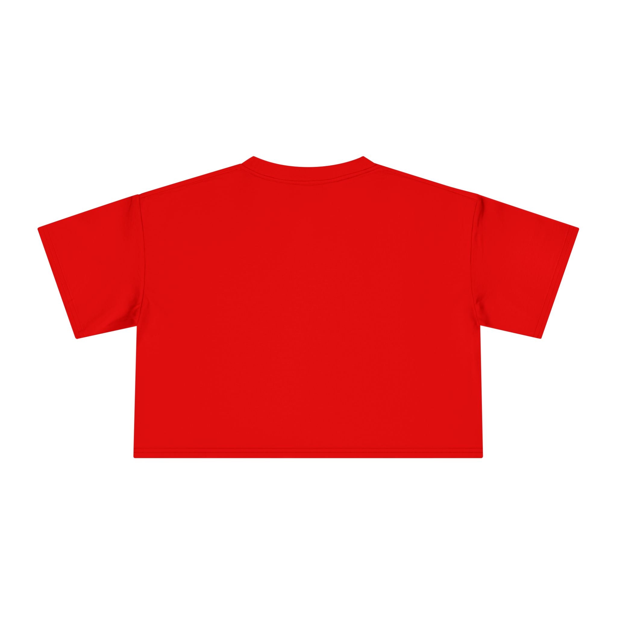 Crop Tee — "Quench Your Thirst" Bold Graphic Women's Crop Top